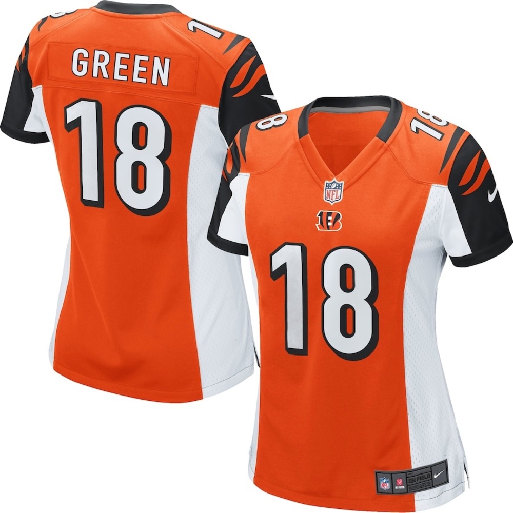 Nike NFL Bengal’s Game Day Jersey - Orange and Black
